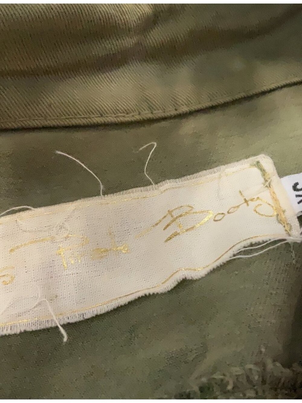 RARE Jen's Pirate Booty Embroidered Military Jacket XS| Boho Coastal Cowgirl 70s - Picture 15 of 16